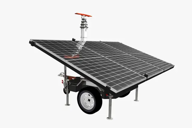 Estação de energia solar TH4C